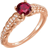 Sterling Silver Ruby Ring from Miles Beamon Jewelry - Miles Beamon Jewelry