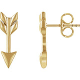 Sterling Silver Arrow Earrings from Miles Beamon Jewelry - Miles Beamon Jewelry