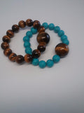 Tiger's Eye "Comforter Fit" Stretch Bracelet from Miles Beamon Jewelry - Miles Beamon Jewelry