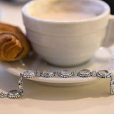 Sterling Silver Rainbow Moonstone Bracelet from Miles Beamon Jewelry - Miles Beamon Jewelry