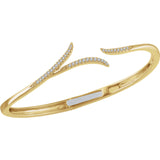 14K Yellow Gold Diamond Bracelet