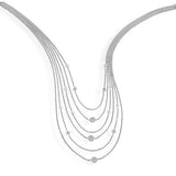 Multistrand Graduated Necklace from Miles Beamon Jewelry - Miles Beamon Jewelry