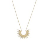 14 Karat Gold Plated Necklace ry