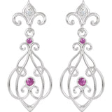 Sterling Silver Ruby Necklace from Miles Beamon Jewelry - Miles Beamon Jewelry
