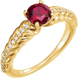 Sterling Silver Ruby Ring from Miles Beamon Jewelry - Miles Beamon Jewelry
