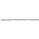 14K White Gold Diamond Line Bracelet from Miles Beamon Jewelry - Miles Beamon Jewelry