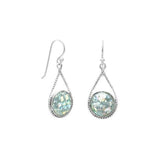Roman Glass Drop Earrings from Miles Beamon Jewelry - Miles Beamon Jewelry