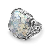 Sterling Silver Roman Glass Ring from Miles Beamon Jewelry - Miles Beamon Jewelry
