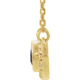 Evil Eye Set Stone 18" Necklace from Miles Beamon Jewelry - Miles Beamon Jewelry