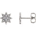 14K Yellow .08 CTW Diamond Star Earrings from Miles Beamon Jewelry - Miles Beamon Jewelry