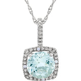 Sterling Silver Aquamarine Earrings from Miles Beamon Jewelry - Miles Beamon Jewelry