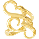 14K Yellow Gold Freeform Ring