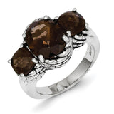 Sterling Silver Smoky Quartz Ring from Miles Beamon Jewelry - Miles Beamon Jewelry