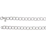 Sterling Silver Knurled Cable Chain from Miles Beamon Jewelry - Miles Beamon Jewelry