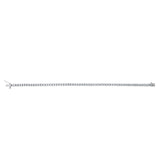 14K White Gold Diamond Line Bracelet from Miles Beamon Jewelry - Miles Beamon Jewelry