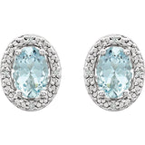 Sterling Silver Aquamarine Earrings from Miles Beamon Jewelry - Miles Beamon Jewelry
