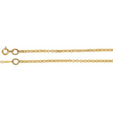 Sterling Silver Rolo Chain Necklace from Miles Beamon Jewelry - Miles Beamon Jewelry