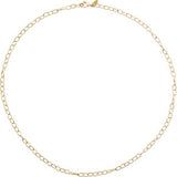 Sterling Silver 3.5mm Knurled Cable Chain from Miles Beamon Jewelry - Miles Beamon Jewelry