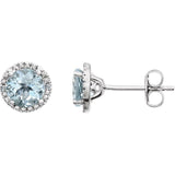 Sterling Silver Aquamarine Necklace from Miles Beamon Jewelry - Miles Beamon Jewelry