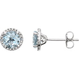 Sterling Silver Aquamarine Earrings from Miles Beamon Jewelry - Miles Beamon Jewelry