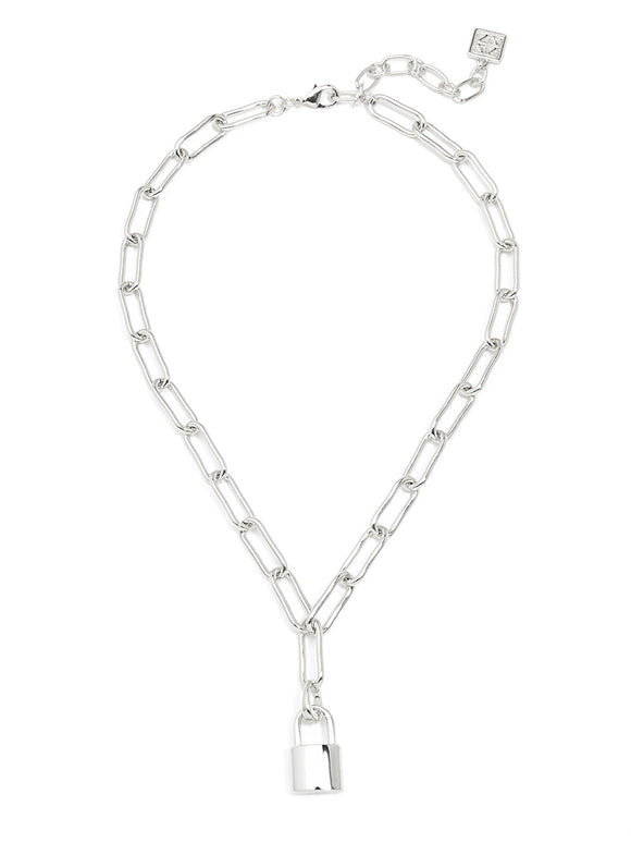 Link Lock Necklace Jewelry