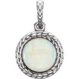 14K White Opal Earrings from Miles Beamon Jewelry - Miles Beamon Jewelry