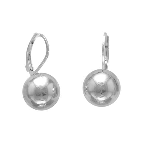 Sterling Silver Ball Earrings from Miles Beamon Jewelry - Miles Beamon Jewelry