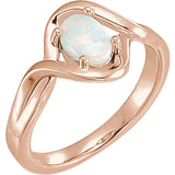 Sterling Silver Opal Freeform Ring from Miles Beamon Jewelry - Miles Beamon Jewelry