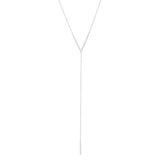 Signity Cubic Zirconia V Drop Necklace from Miles Beamon Jewelry - Miles Beamon Jewelry
