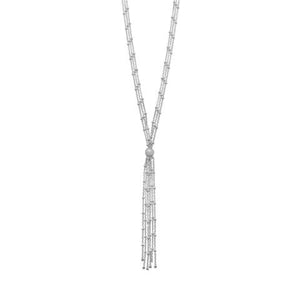 Sterling Silver Satellite Chain Bolo Necklace from Miles Beamon Jewelry - Miles Beamon Jewelry