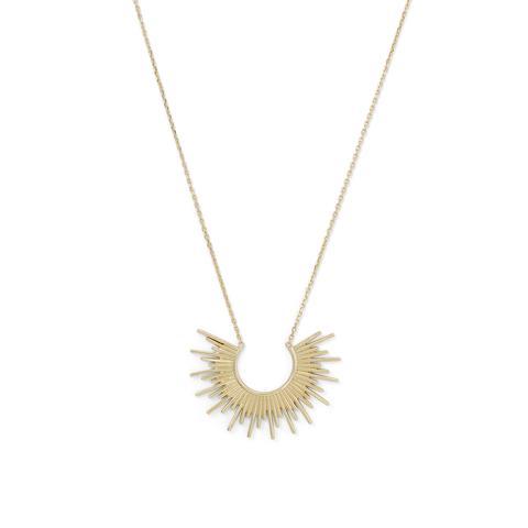 14 Karat Gold Plated Necklace ry