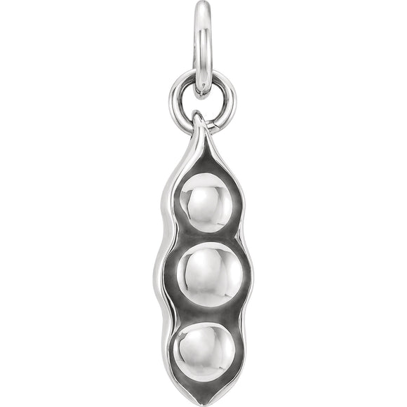Sterling Silver Three Peas In A Pod Pendant from Miles Beamon Jewelry - Miles Beamon Jewelry