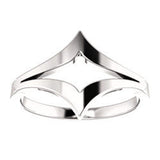Negative Space Double "V" Ring from Miles Beamon Jewelry - Miles Beamon Jewelry