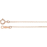 Sterling Silver Diamond-Cut Cable Chain Necklace from Miles Beamon Jewelry - Miles Beamon Jewelry