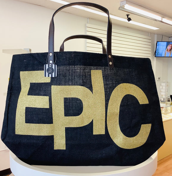 Large Jute Bag EPIC