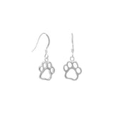 Cut Out Paw Print Earrings from Miles Beamon Jewelry - Miles Beamon Jewelry