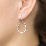 Cubic Zirconia Pear Drop Earrings from Miles Beamon Jewelry - Miles Beamon Jewelry