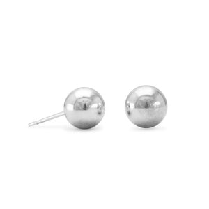 Sterling Silver Ball Stud Earrings from Miles Beamon Jewelry - Miles Beamon Jewelry