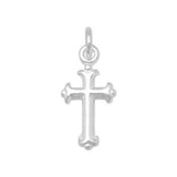Extra Small Silver Cross Charm from Miles Beamon Jewelry - Miles Beamon Jewelry