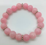Pink Jade Bracelet