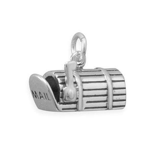 Sterling Silver Mailbox Charm from Miles Beamon Jewelry - Miles Beamon Jewelry
