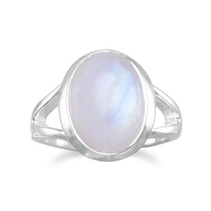 Rainbow Moonstone Ring from Miles Beamon Jewelry - Miles Beamon Jewelry
