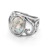Sterling Silver Roman Glass Ring from Miles Beamon Jewelry - Miles Beamon Jewelry