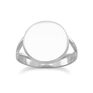 Sterling Silver  Engravable Ring from Miles Beamon Jewelry - Miles Beamon Jewelry