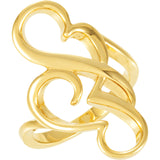 14K Yellow Gold Freeform Ring from Miles Beamon Jewelry - Miles Beamon Jewelry