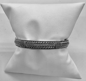 SS Diamond Multi-Row Bangle Bracelet (1-1/2 ct. t.w.)