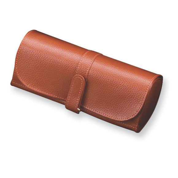 Tan Leather Jewelry Roll from Miles Beamon Jewelry - Miles Beamon Jewelry