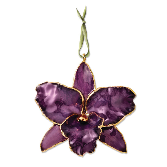 Purple Cattleya Orchid Ornament from Miles Beamon Jewelry - Miles Beamon Jewelry
