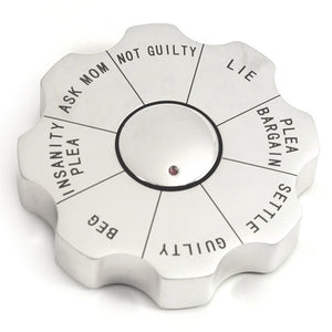 Spinner Decision Legal Maker Paperweight from Miles Beamon Jewelry - Miles Beamon Jewelry