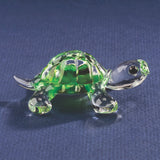 Green Turtle Glass Figurine from Miles Beamon Jewelry - Miles Beamon Jewelry